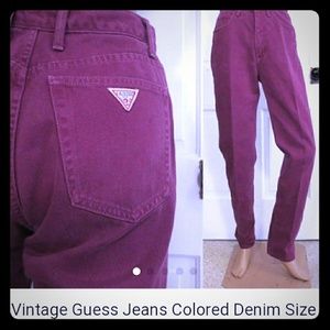 Vintage high waisted guess jean